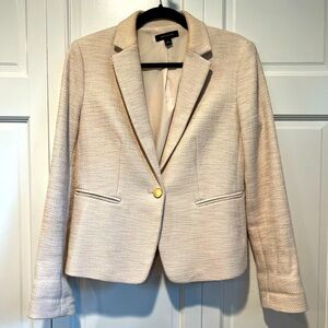 Ann Taylor Ivory Blazer